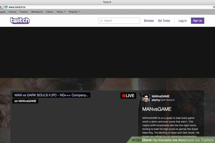 Image intitulée Créer un Compte sur Twitch Étape 1